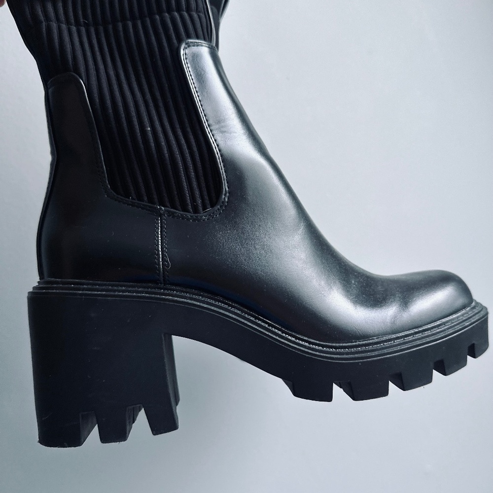 Zara Sock Style Heels